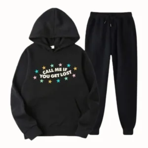 Call Me If You Get Lost Black Tracksuit