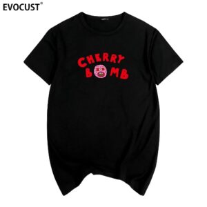 Tyler The Creator Merch Cherry Bomb Golf Wang Black T-Shirt