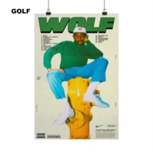 Tyler The Creator Wolf Trackilist Poster