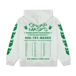 light Gray CHROMAKOPIA TOUR MASKS HOODIE