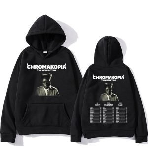 Black Chromakopia The World Tour Hoodie